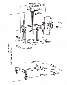 Стойка моторизованная Digis DSM-PM986 Стойка моторизованная Digis DSM-PM986