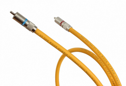 Кабель межблочный аналоговый RCA Van den Hul 3T The Rock Hybrid. Длина 1 метр Кабель межблочный аналоговый RCA Van den Hul 3T The Rock Hybrid. Длина 1 метр