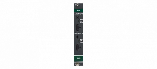 Входной модуль Kramer H2A-IN2-F34/STANDALONE Входной модуль Kramer H2A-IN2-F34/STANDALONE