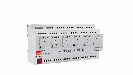 Универсальный диммер KNX EAE UD106 Универсальный диммер KNX EAE UD106