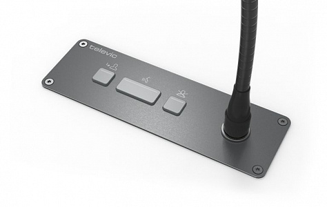 Врезной пульт председателя Televic Confidea F-CM Врезной пульт председателя Televic Confidea F-CM