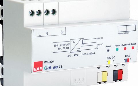 Источник питания KNX EAE PS320A Источник питания KNX EAE PS320A