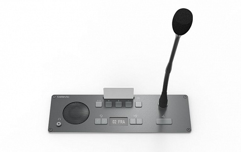 Врезной пульт делегата Televic Confidea F-DIV Врезной пульт делегата Televic Confidea F-DIV