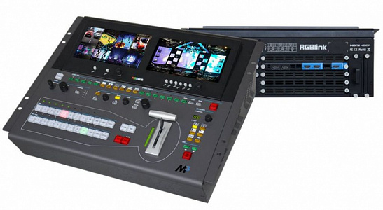 Видеомикшер и презентационный видеопроцессор RGBlink M3 Видеомикшер и презентационный видеопроцессор RGBlink M3