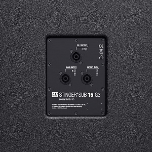 Пассивный сабвуфер LD Systems STINGER SUB 15 G3 Пассивный сабвуфер LD Systems STINGER SUB 15 G3