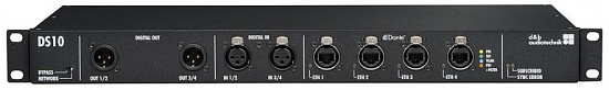 Коммутатор цифровых аудио сигналов d&b audiotechnik DS10 Коммутатор цифровых аудио сигналов d&b audiotechnik DS10