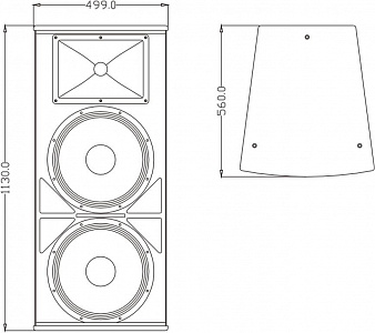 Пассивная 2-полосная акустическая система FDB LH215II Пассивная 2-полосная акустическая система FDB LH215II