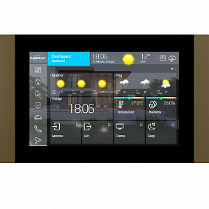 Сенсорная панель ASTRUM Inspinia SQ 10", бронза Сенсорная панель ASTRUM Inspinia SQ 10", бронза