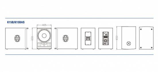 Активный сабвуфер FDB audio K15BAS Активный сабвуфер FDB audio K15BAS