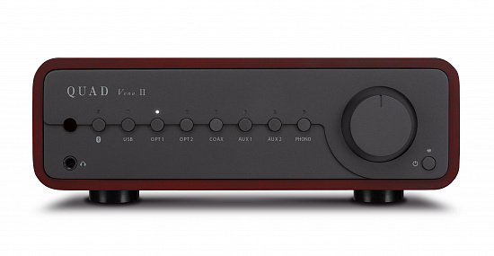 Интегральный усилитель со встроенным ЦАП QUAD Vena II. Цвет Sapele Mahogany Интегральный усилитель со встроенным ЦАП QUAD Vena II. Цвет Sapele Mahogany
