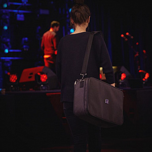 Мягкая сумка-органайзер для кабелей и аксессуаров Adam Hall KCABLEBAGXL Мягкая сумка-органайзер для кабелей и аксессуаров Adam Hall KCABLEBAGXL