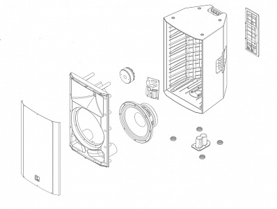 Пассивная 2-полосная акустическая система FDB audio PS12 Пассивная 2-полосная акустическая система FDB audio PS12