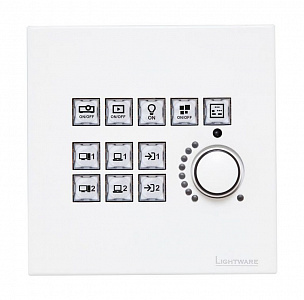 Настенный контроллер Lightware RAP-B511-EU-W Настенный контроллер Lightware RAP-B511-EU-W