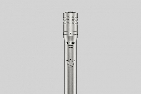 Кардиоидный конденсаторный инструментальный микрофон Shure SM81 Кардиоидный конденсаторный инструментальный микрофон Shure SM81