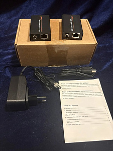 Комплект передатчик-усилитель и приемник USB сигнала по витой паре Digis EX-USB100-2 Комплект передатчик-усилитель и приемник USB сигнала по витой паре Digis EX-USB100-2