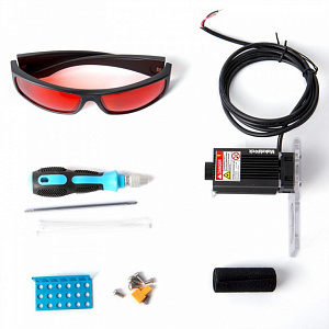 Ресурсный набор для плоттера 445nm 1600mW Blue Laser Components Engraver Pack Ресурсный набор для плоттера 445nm 1600mW Blue Laser Components Engraver Pack