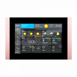 Сенсорная панель ASTRUM Inspinia SQ 10", розовый Сенсорная панель ASTRUM Inspinia SQ 10", розовый