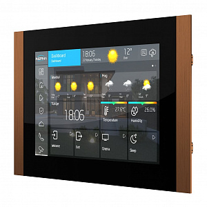 Сенсорная панель ASTRUM Inspinia SQ 10", медь Сенсорная панель ASTRUM Inspinia SQ 10", медь