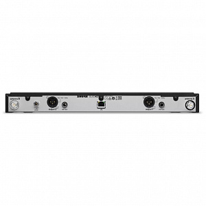 Цифровой двухканальный приёмник Shure SLXD4D Цифровой двухканальный приёмник Shure SLXD4D