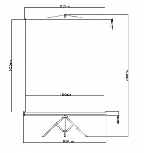 Хромакей на штативе Digis DSKG-1820 Хромакей на штативе Digis DSKG-1820