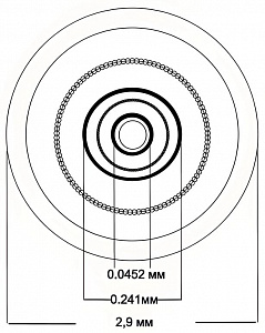 Кабель межблочный аналоговый XLR Van den Hul The Orchid. Длина 1 метр Кабель межблочный аналоговый XLR Van den Hul The Orchid. Длина 1 метр