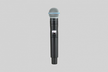 Ручной передатчик серии ULXD с капсюлем микрофона BETA58 Shure ULXD2/B58. Ручной передатчик серии ULXD с капсюлем микрофона BETA58 Shure ULXD2/B58.