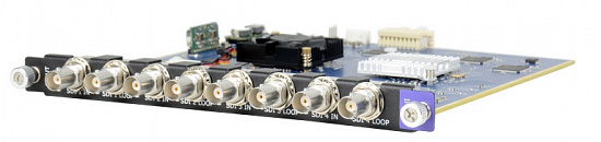 Модуль входа на четыре канала D-3G SDI для RGBlink X3/X7/X14 Модуль входа на четыре канала D-3G SDI для RGBlink X3/X7/X14