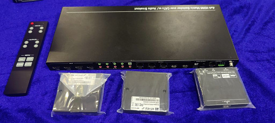 Digis MABT-44L-2K матричный коммутатор + 3 ресивера Digis MABT-44L-2K матричный коммутатор + 3 ресивера