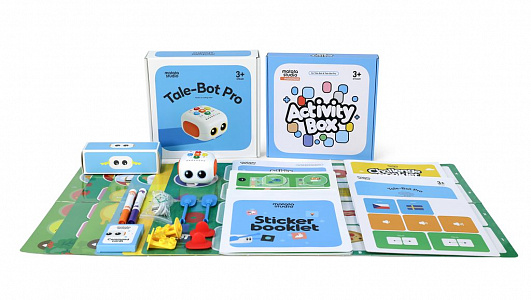 Дидактический комплект роботов с интерактивными картами на базе робота Matatalab Tale-Bot Дидактический комплект роботов с интерактивными картами на базе робота Matatalab Tale-Bot