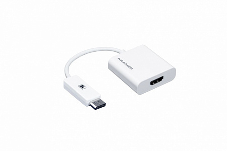 Активный переходник DisplayPort на HDMI Kramer ADC-DPM/HF/UHD Активный переходник DisplayPort на HDMI Kramer ADC-DPM/HF/UHD