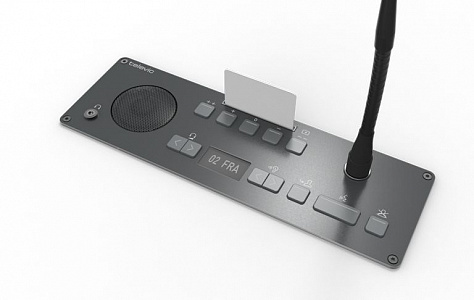 Врезной пульт председателя Televic Confidea F-CIV Врезной пульт председателя Televic Confidea F-CIV