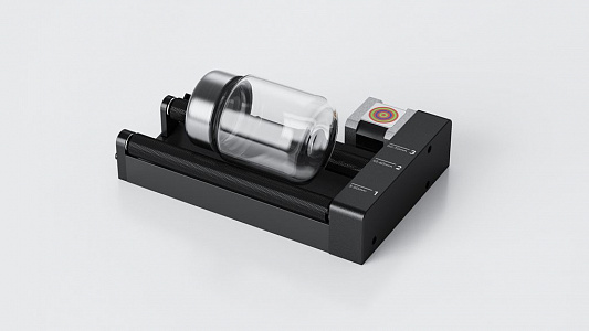 Насадка/приспособление Rotary Roller Engraving Module для лазерного гравировщика Makeblock Laserbox Rotary Насадка/приспособление Rotary Roller Engraving Module для лазерного гравировщика Makeblock Laserbox Rotary