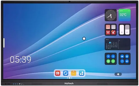 Комплект: интерактивная панель Хайтек (Haitech) BS1265 с OPS модулем S064-i5-1235U-Com и мобильной стойкой DSM-P1296 Комплект: интерактивная панель Хайтек (Haitech) BS1265 с OPS модулем S064-i5-1235U-Com и мобильной стойкой DSM-P1296