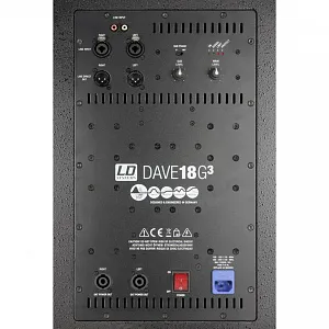 Компактный активный комплект PA-системы 18" + 2х10" LD Systems LDDAVE18G3SETUP1 Компактный активный комплект PA-системы 18" + 2х10" LD Systems LDDAVE18G3SETUP1