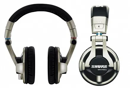 Профессиональные наушники закрытого типа Shure SRH750DJ Профессиональные наушники закрытого типа Shure SRH750DJ