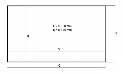 Kauber Frame Lite Velvet Cinema 154"16:9 191x340 White Ice Kauber Frame Lite Velvet Cinema 154"16:9 191x340 White Ice