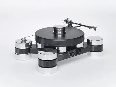 Стол винилового проигрывателя Transrotor DARK STAR SILVER SHADOW 9 дюймов Стол винилового проигрывателя Transrotor DARK STAR SILVER SHADOW 9 дюймов