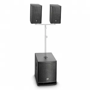 Компактный активный комплект PA-системы 18" + 2х10" LD Systems LDDAVE18G3SETUP1 Компактный активный комплект PA-системы 18" + 2х10" LD Systems LDDAVE18G3SETUP1