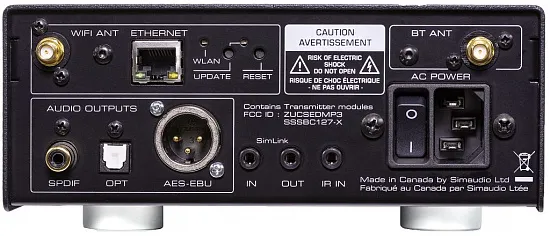 Сетевой проигрыватель Moon by Simaudio MiND 2 Music Streamer 230V Сетевой проигрыватель Moon by Simaudio MiND 2 Music Streamer 230V