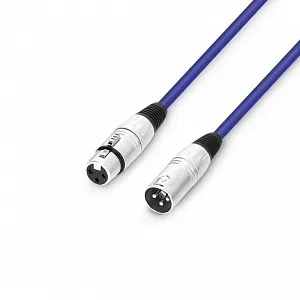 Кабель микрофонный Adam Hall K3 MMF 0050 BL Кабель микрофонный Adam Hall K3 MMF 0050 BL