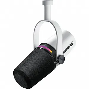 Цифровой динамический микрофон Shure MV7+-W Цифровой динамический микрофон Shure MV7+-W