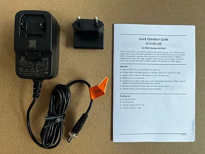 Комплект передатчик-усилитель и приемник сигнала Digis EX-EL120-USB Комплект передатчик-усилитель и приемник сигнала Digis EX-EL120-USB