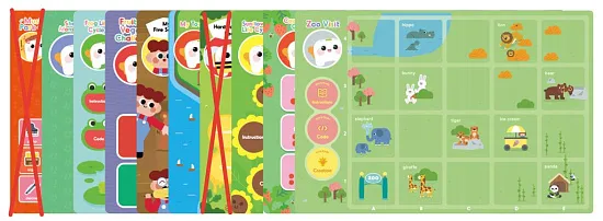 Набор карт и дополнений Activity card для робота Matatalab Tale-Bot Набор карт и дополнений Activity card для робота Matatalab Tale-Bot