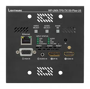 Передатчик Lightware WP-UMX-TPS-TX130-Plus-US Black Передатчик Lightware WP-UMX-TPS-TX130-Plus-US Black