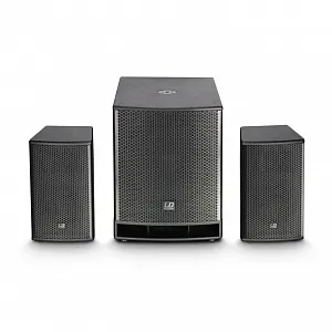 Компактный активный комплект PA-системы 18" + 2х10" LD Systems LDDAVE18G3SETUP1 Компактный активный комплект PA-системы 18" + 2х10" LD Systems LDDAVE18G3SETUP1