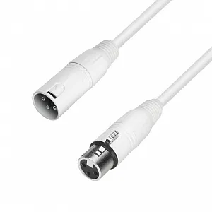 Микрофонный кабель Adam Hall K4 MMF 1500 SNOW Микрофонный кабель Adam Hall K4 MMF 1500 SNOW