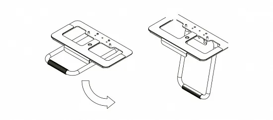 Адаптер для закрепления видеокамеры Kramer K-Bar Camera Bracket Адаптер для закрепления видеокамеры Kramer K-Bar Camera Bracket