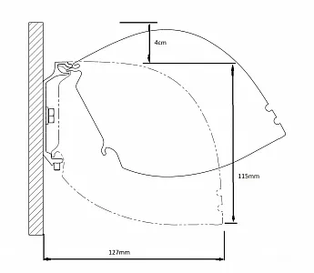 Kauber Red Label Tensioned BT Cinema 122" 16:9 152x270 дроп 50 см. Gray Pro Kauber Red Label Tensioned BT Cinema 122" 16:9 152x270 дроп 50 см. Gray Pro