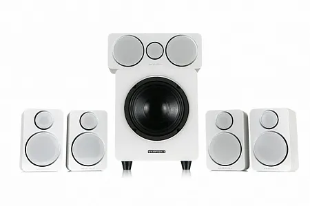 Набор акустических систем Wharfedale 5.0, DX-2 HCP System. Цвет: Белый (White Leather) Набор акустических систем Wharfedale 5.0, DX-2 HCP System. Цвет: Белый (White Leather)