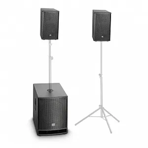 Компактный активный комплект PA-системы 18" + 2х10" LD Systems LDDAVE18G3SETUP1 Компактный активный комплект PA-системы 18" + 2х10" LD Systems LDDAVE18G3SETUP1